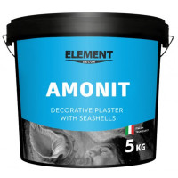 Декоративна штукатурка AMONIT "ELEMENT DECOR", з морськими мушлями