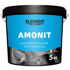 Декоративна штукатурка AMONIT "ELEMENT DECOR", з морськими мушлями