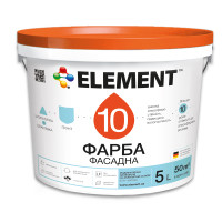 Фасадна фарба силикономодифікована ELEMENT 10