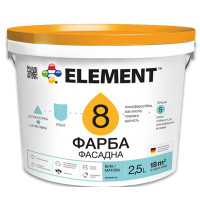 Фасадна фарба ELEMENT 8