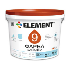 Фасадна фарба ELEMENT 9, база А (біла)
