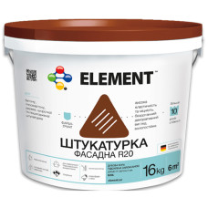 Фасадна штукатурка ELEMENT R20, Дубова кора