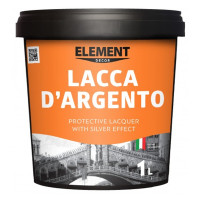 Захисний лак LACCA D'ARGENTO "ELEMENT DECOR" (срібний)