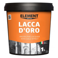 Захисний лак LACCA D'ORO "ELEMENT DECOR" (золотий)