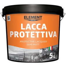 Захисний напівматовий лак LACCA PROTETTIVA "ELEMENT DECOR"