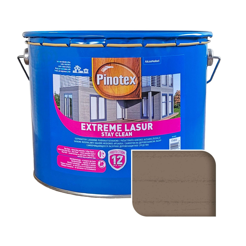 Просочення для дерева Pinotex Extreme Lasur самоочисне, ранковий туман