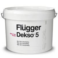 Фарба інтер'єрна Flugger Dekso 5 матова 