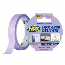  Малярна стрічка для делікатних поверхонь ''Безпечне зняття'' HPX4800 60С 25м пурпурний
