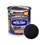 Фарба 3 в 1 по металу Hammerite Metal Paint Hammered захисна, чорна