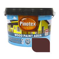 Фарба для дерева Pinotex Wood Paint Aqua, атмосферостійка, червона