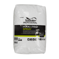 Дрібнозерниста легка шпаклівка під розпилення Sadolin Maxi Pro Spray для стін та стелі, біла