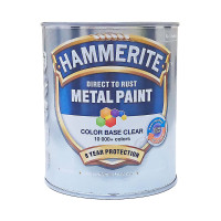 Фарба 3 в 1 по металу Hammerite Metal Paint Base Smooth захисна, безбарвна, BC