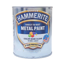 Фарба 3 в 1 по металу Hammerite Metal Paint Base Smooth захисна, безбарвна, BC