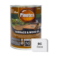 Олія для обробки дерева Pinotex Terrace & Wood Oil атмосферостійка, безбарвна, BC