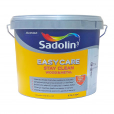 Алкідна фарба Sadolin EasyCare Wood&Metal для дерева та металу, напівматова, біла, BW