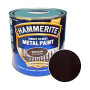 Фарба 3 в 1 по металу Hammerite Metal Paint Smooth захисна, темно-коричнева