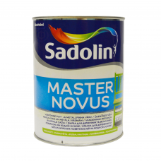 Алкідна фарба Sadolin Master Novus для дерева та металу, глянцева, біла, BW