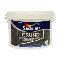 Ґрунтувальна фарба на водній основі Sadolin Grund для стін та стелі, біла