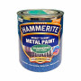 Фарба 3 в 1 по металу Hammerite Metal Paint Hammered захисна, зелена