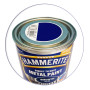 Фарба 3 в 1 по металу Hammerite Metal Paint Smooth захисна, синя