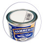 Фарба 3 в 1 по металу Hammerite Metal Paint Smooth захисна, біла
