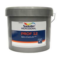 Латексна фарба Sadolin Prof 12 для стін, біла, BW