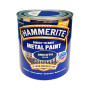 Фарба 3 в 1 по металу Hammerite Metal Paint Smooth захисна, синя