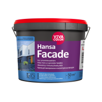 Абсолютно матова фасадна фарба Vivacolor Hansa Facade, безбарвна, база С
