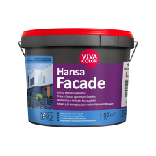 Абсолютно матова фасадна фарба Vivacolor Hansa Facade, безбарвна, база С