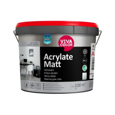 Зносостійка акрилатна фарба для стін Vivacolor Acrylate Matt
