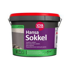 Водно-дисперсійна фарба для цоколя Vivacolor Hansa Sokkel, безбарвна, база С